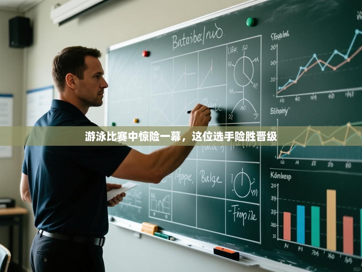 游泳比赛中惊险一幕，这位选手险胜晋级