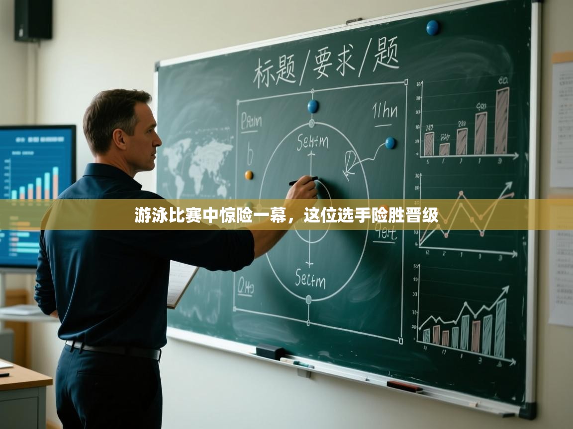 游泳比赛中惊险一幕,这位选手险胜晋级 第2张